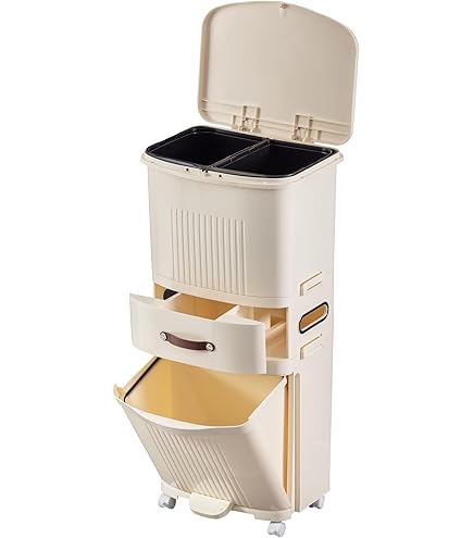 Amazon｜WESCO(ウェスコ) キッチンペダルビン&プラスチックライナー20L